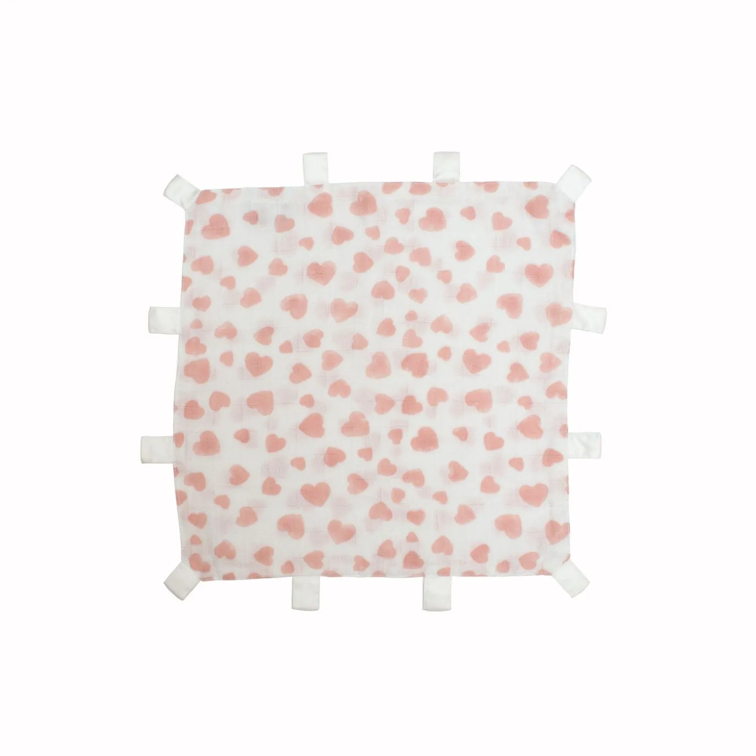 Pink Tabbed Comforters