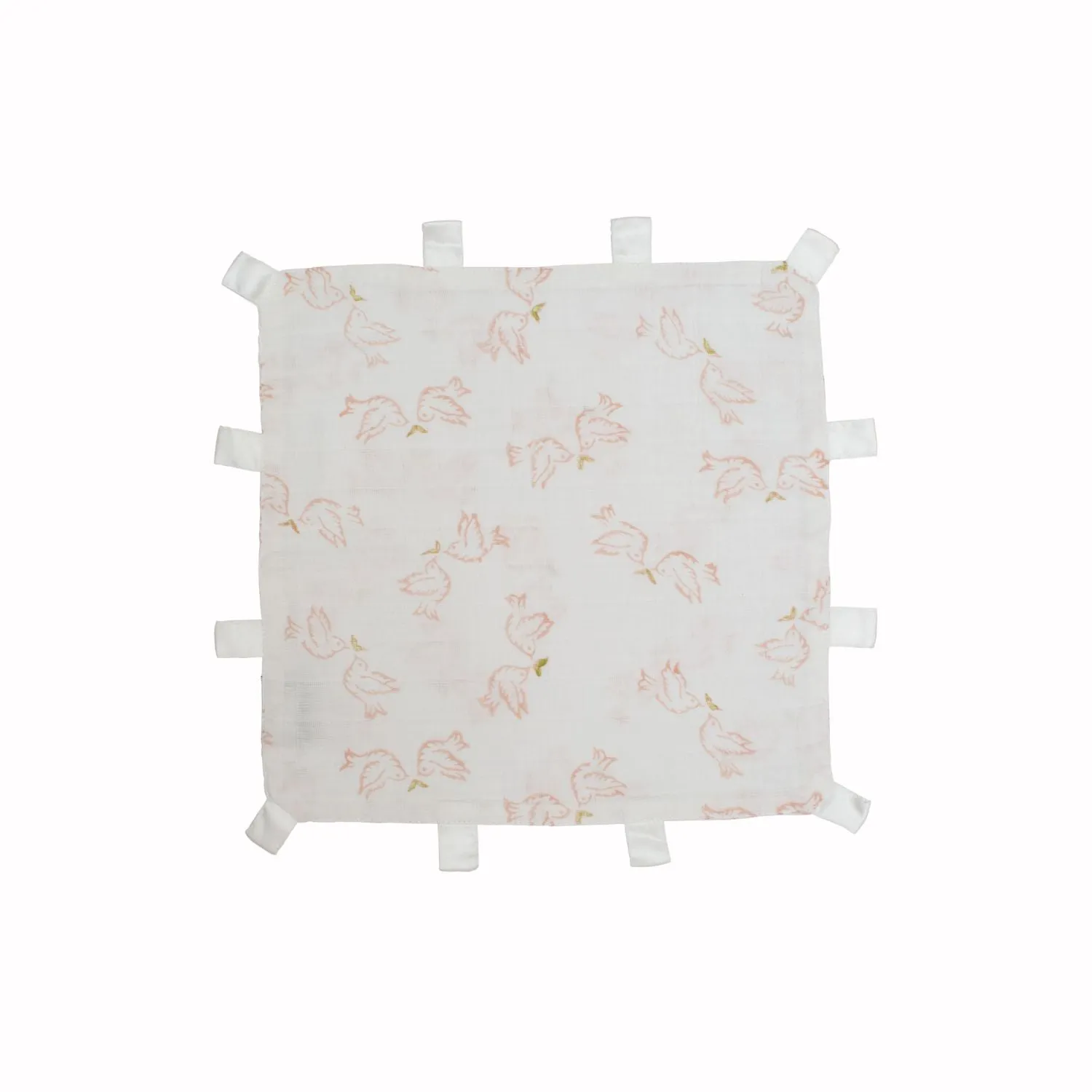 Pink Tabbed Comforters