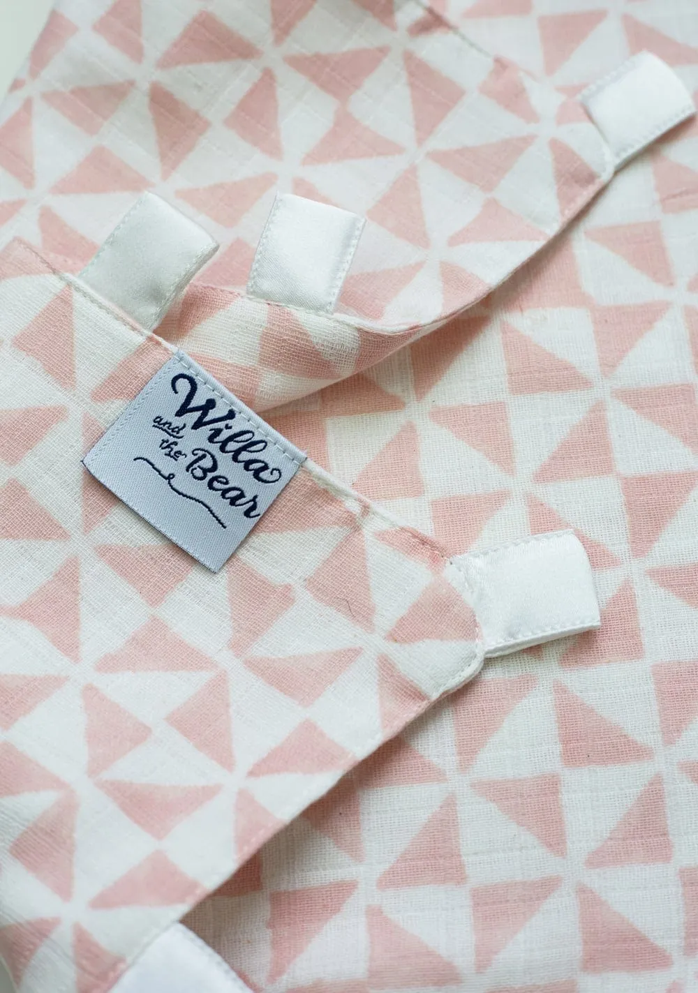 Pink Tabbed Comforters