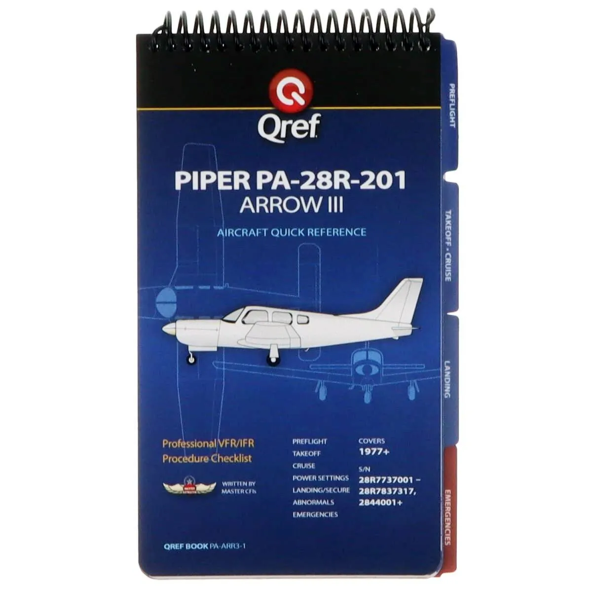 Piper Arrow III PA-28R-201 (1977 ) Qref Book Checklist