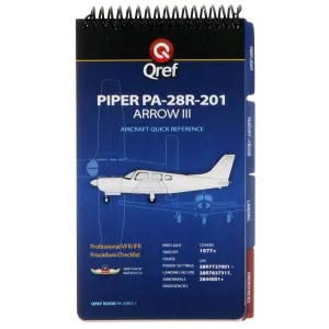 Piper Arrow III PA-28R-201 (1977 ) Qref Book Checklist