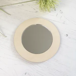 Plywood and Acrylic Mirror - Circle