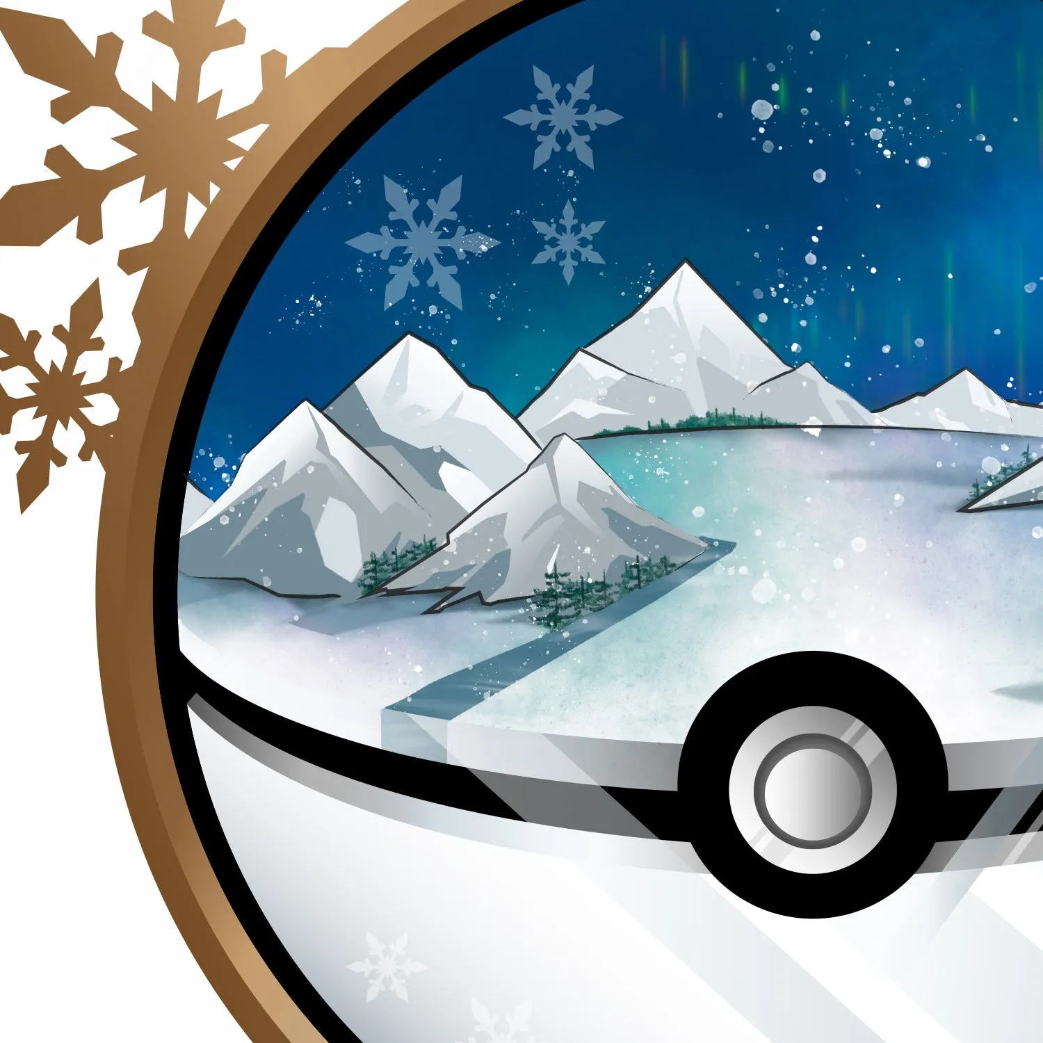 Poke Ball Ice Environment