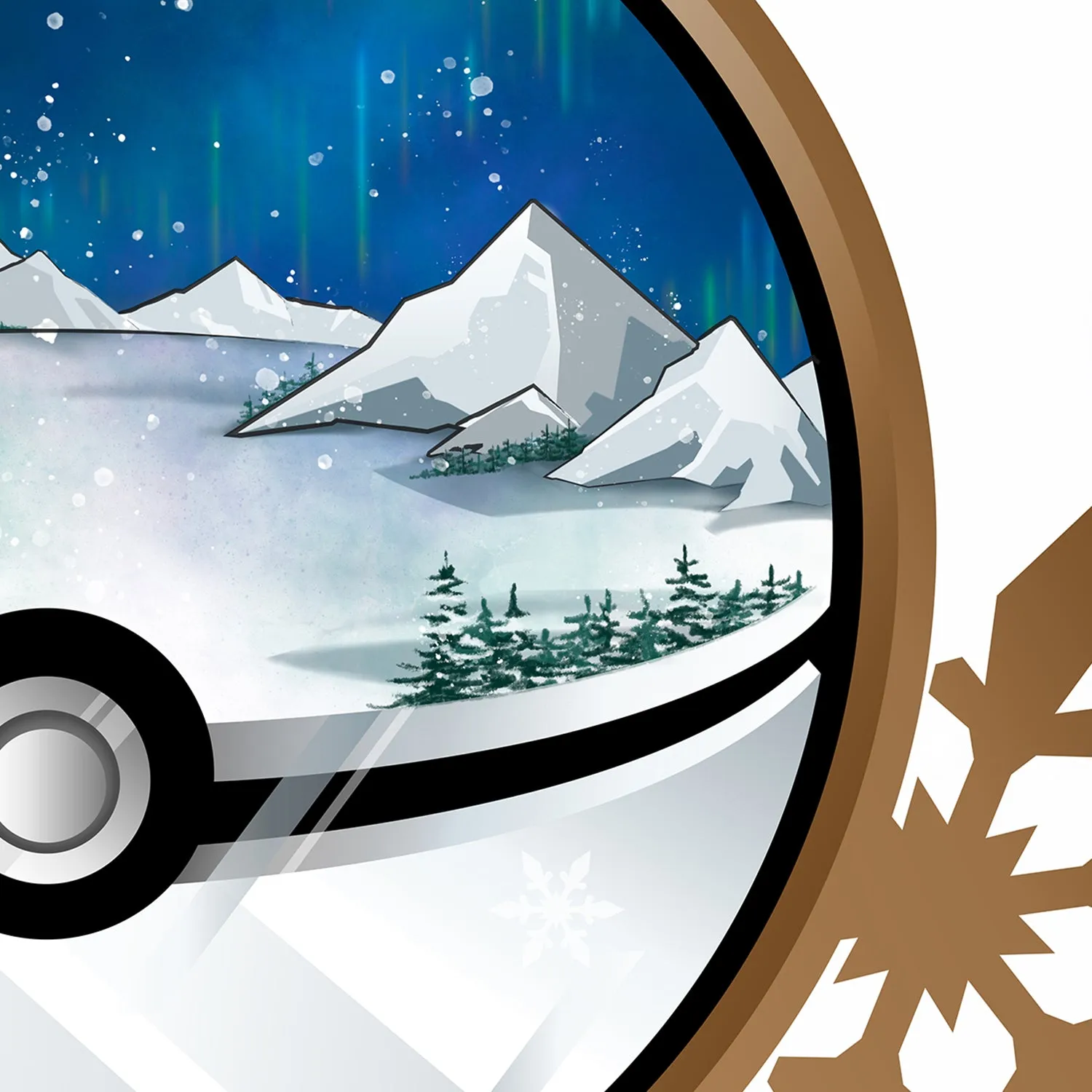 Poke Ball Ice Environment