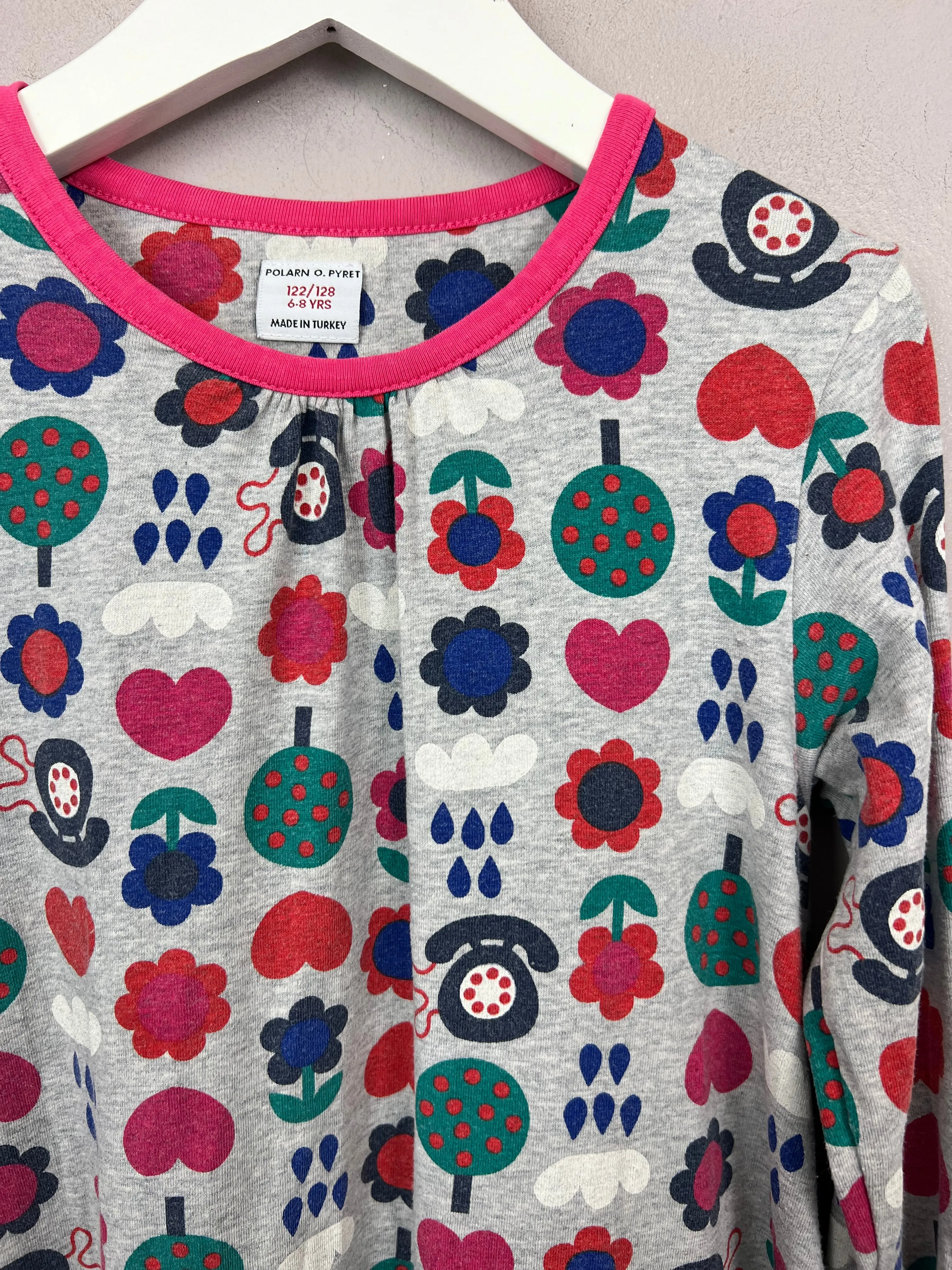 Polarn O. Pyret Jersey Dress 6-8y