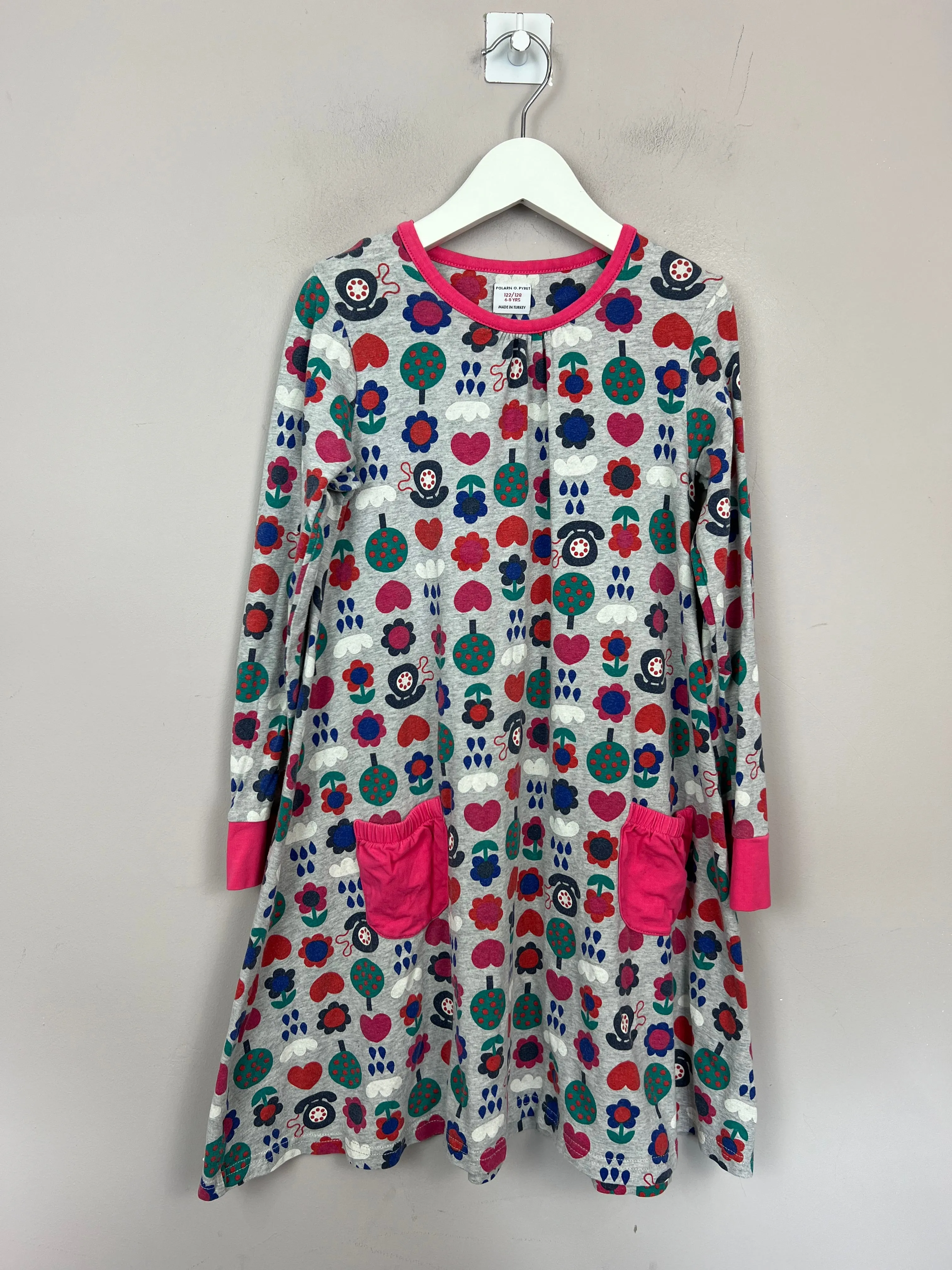 Polarn O. Pyret Jersey Dress 6-8y