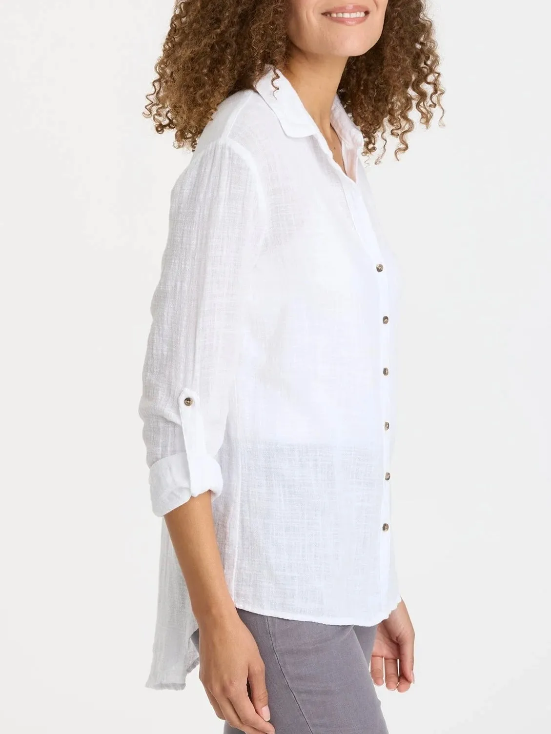 Porter Blouse - White
