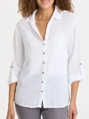 Porter Blouse - White