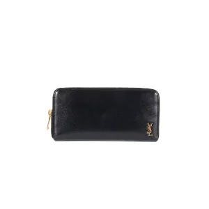 Pre-Owned Yves Saint Laurent Tiny Cassandre Zip Around Wallet