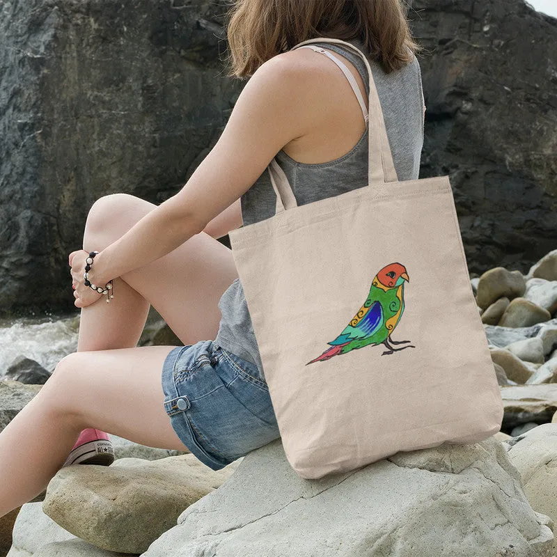 Pretty Jandaya Parakeet Tote Bag