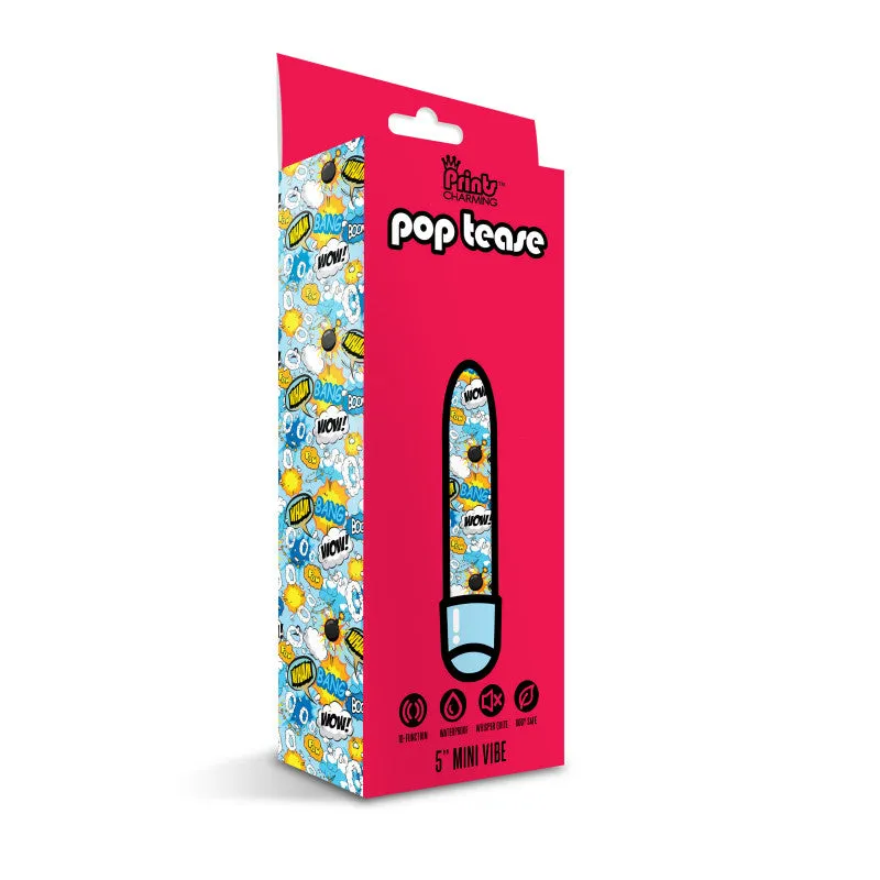 Prints Charming Pop Tease 5 Inch Mini Vibe - Wham Blue