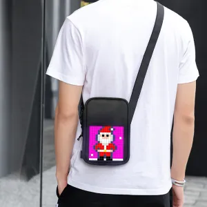 Programmable DIY LED Crossbody Bag