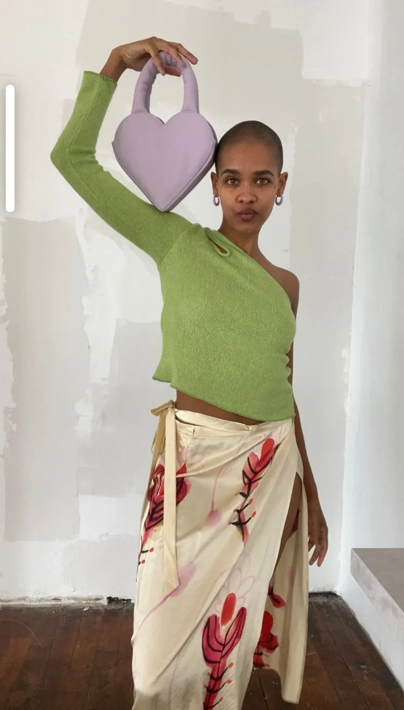 Puffy Heart Bag • Lilac