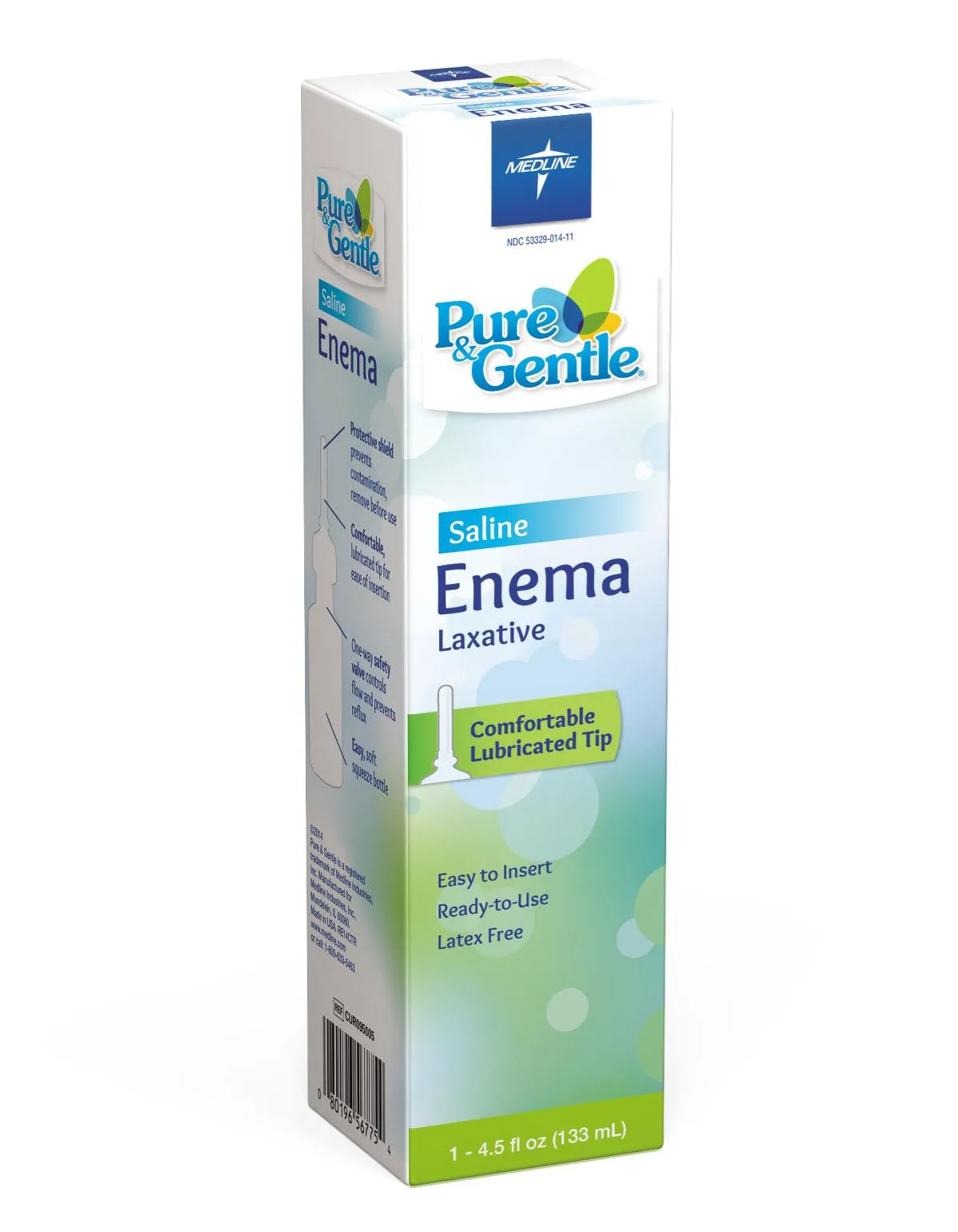 Pure & Gentle Disposable Sodium Phosphate Enemas, Packaged Individually, 4.5oz. (case of 24)