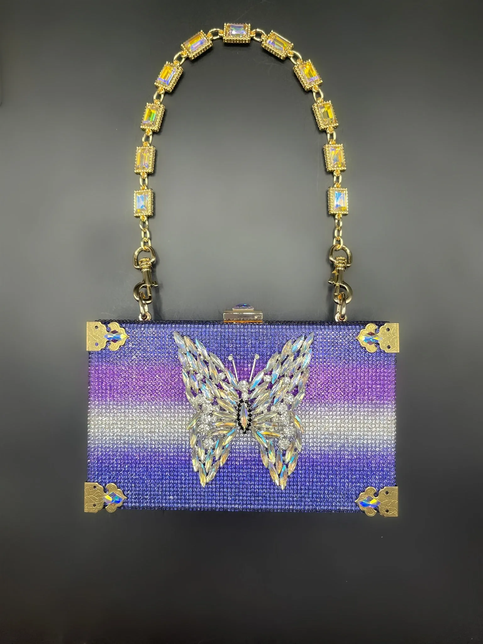 Purple Ombré Butterfly