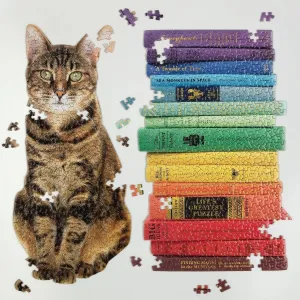Queen of the Stacks Set of Two Jigsaw Puzzle Set