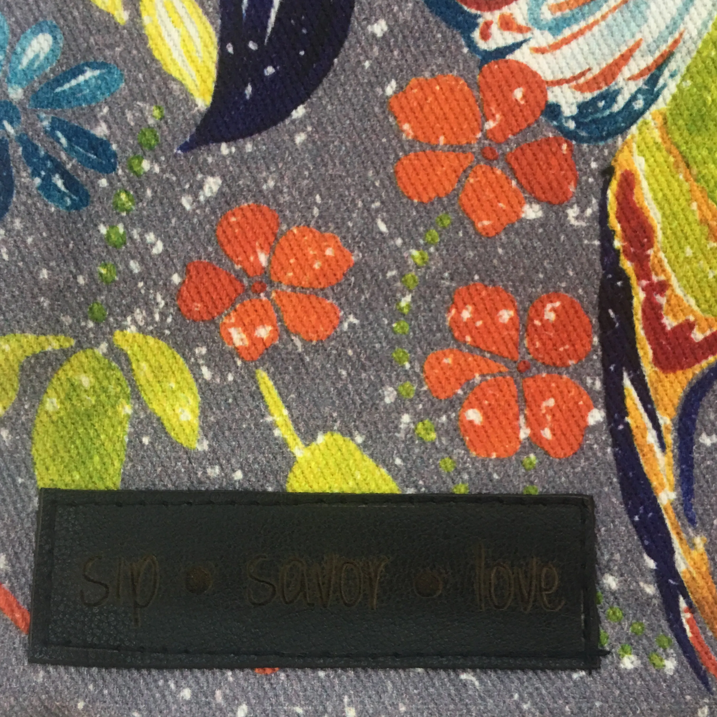 "Happy Hummingbird" Clutch Bag
