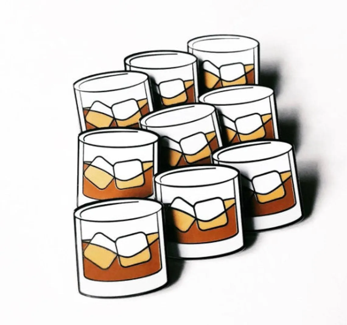 "Whiskey" Lapel Pin