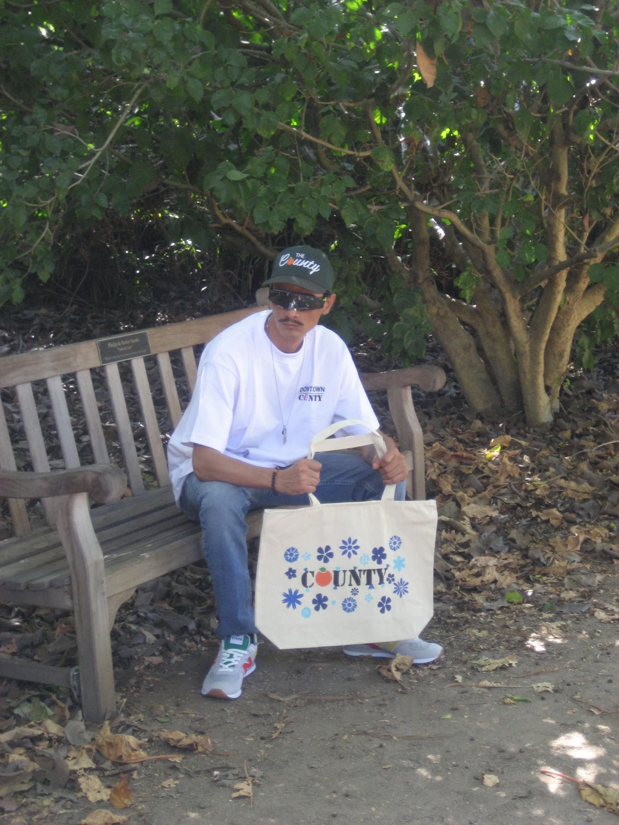 R Green Creations Tote Bag: FLOWERS FOR NIPSEY