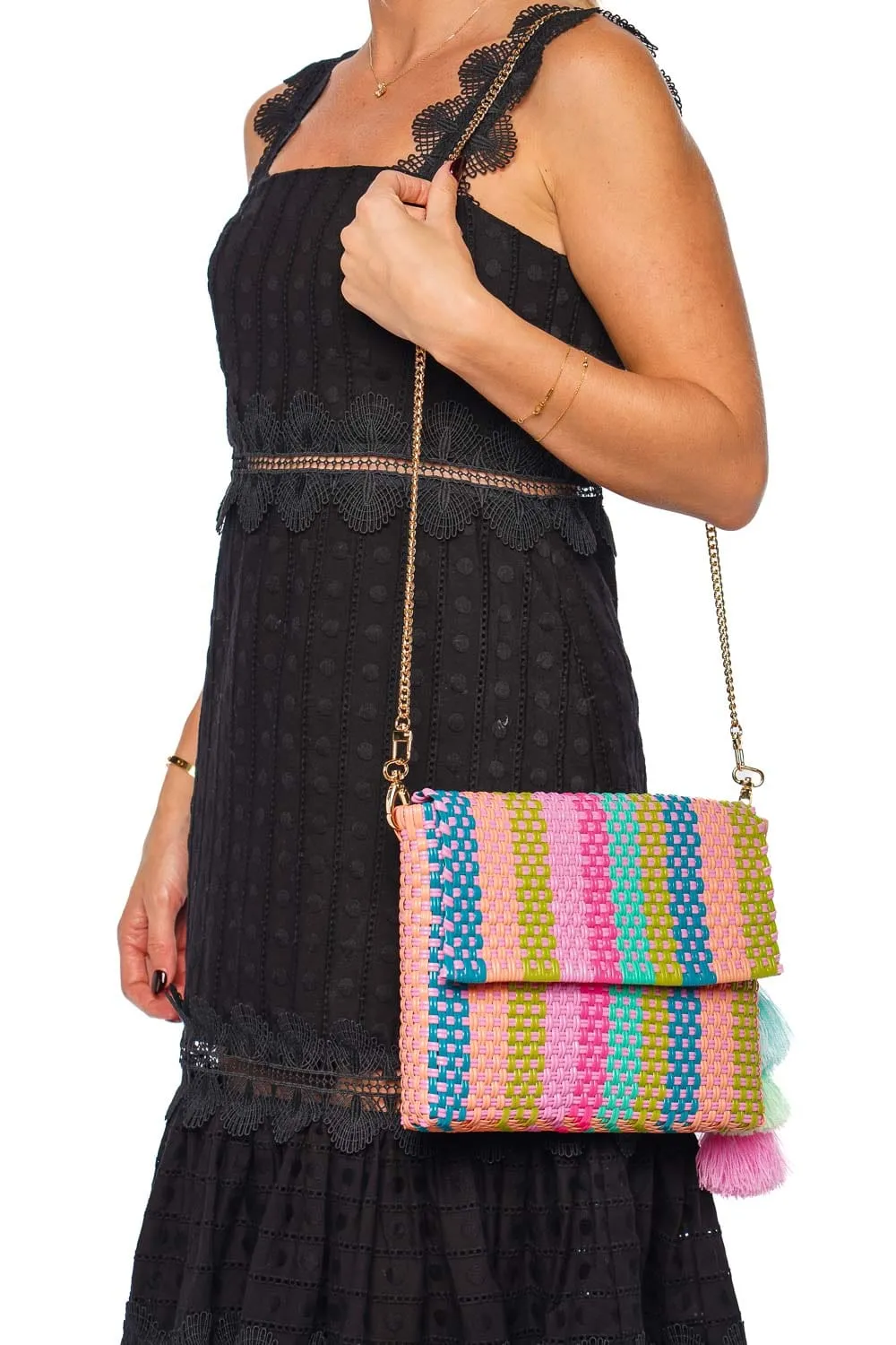 Rain Paradise Citron Clutch