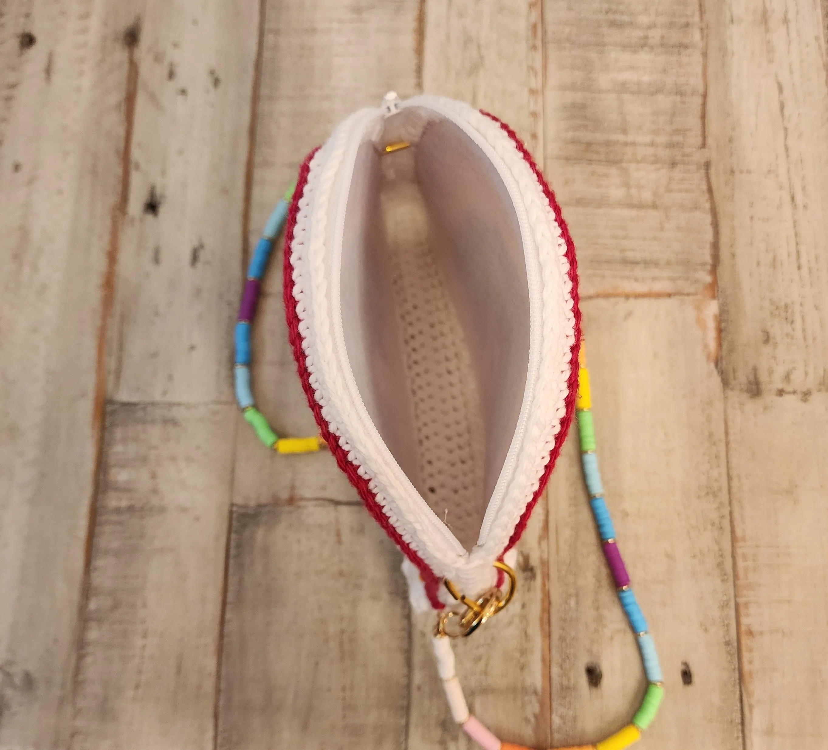 Rainbow Crossbody Bag Crochet Pattern