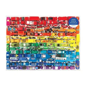 Rainbow Toy Cars 1000 Piece Jigsaw Puzzle