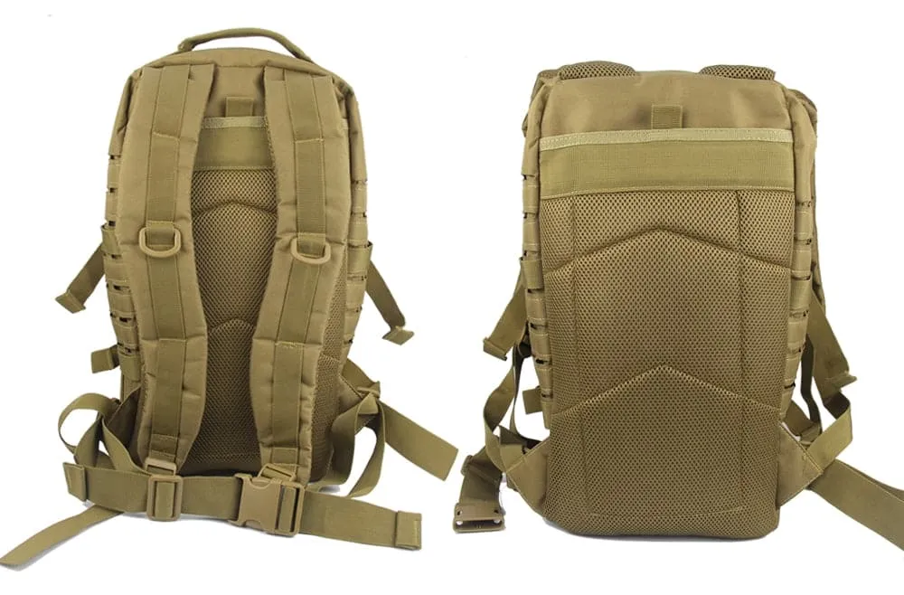 Recon GS2 30L Laser Cut MOLLE Tactical Back R12 Hour 1 Day Pack