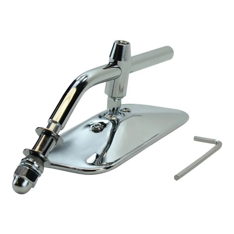 Rectangular Mirror, 2" x 4 1/4", Each - Chrome