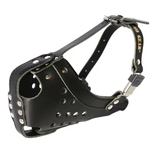 Reinforced Leather Muzzle