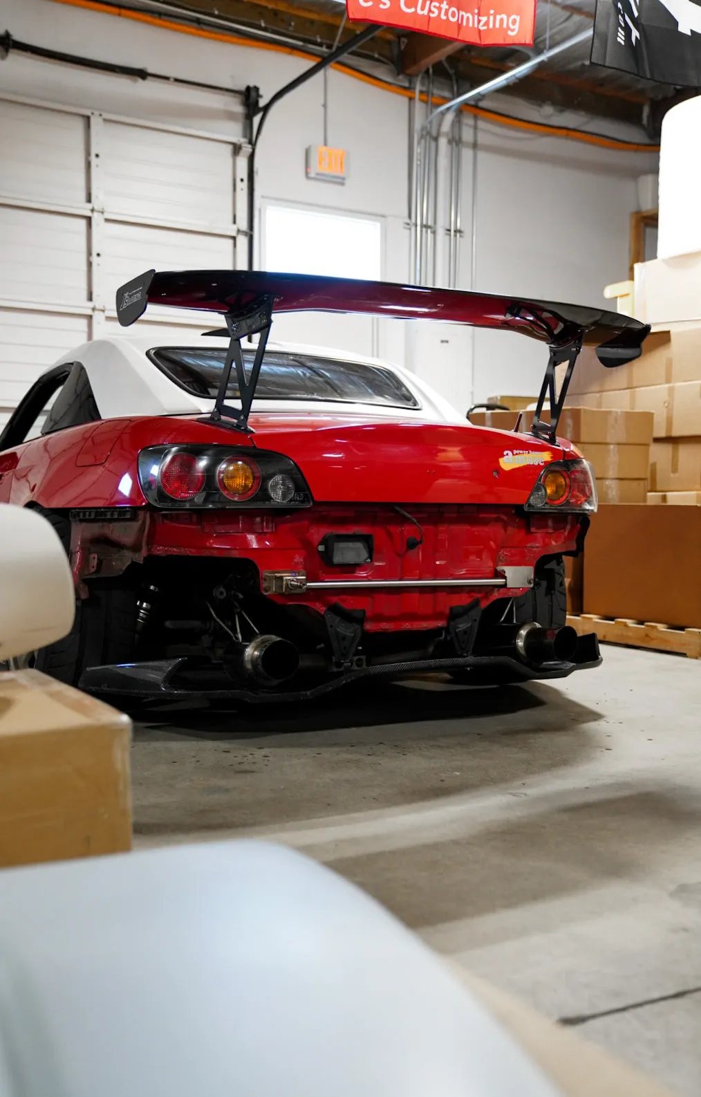 RENEGADE S2000 REINFORCED REAR IMPACT BAR