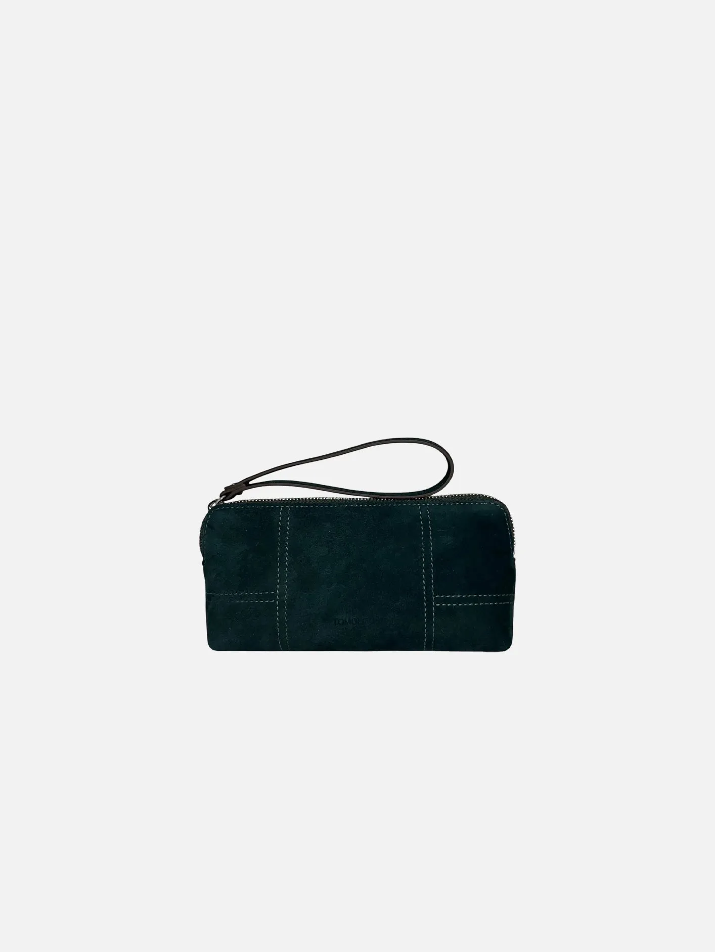 Revive Mini Clutch - Yeşil Süet