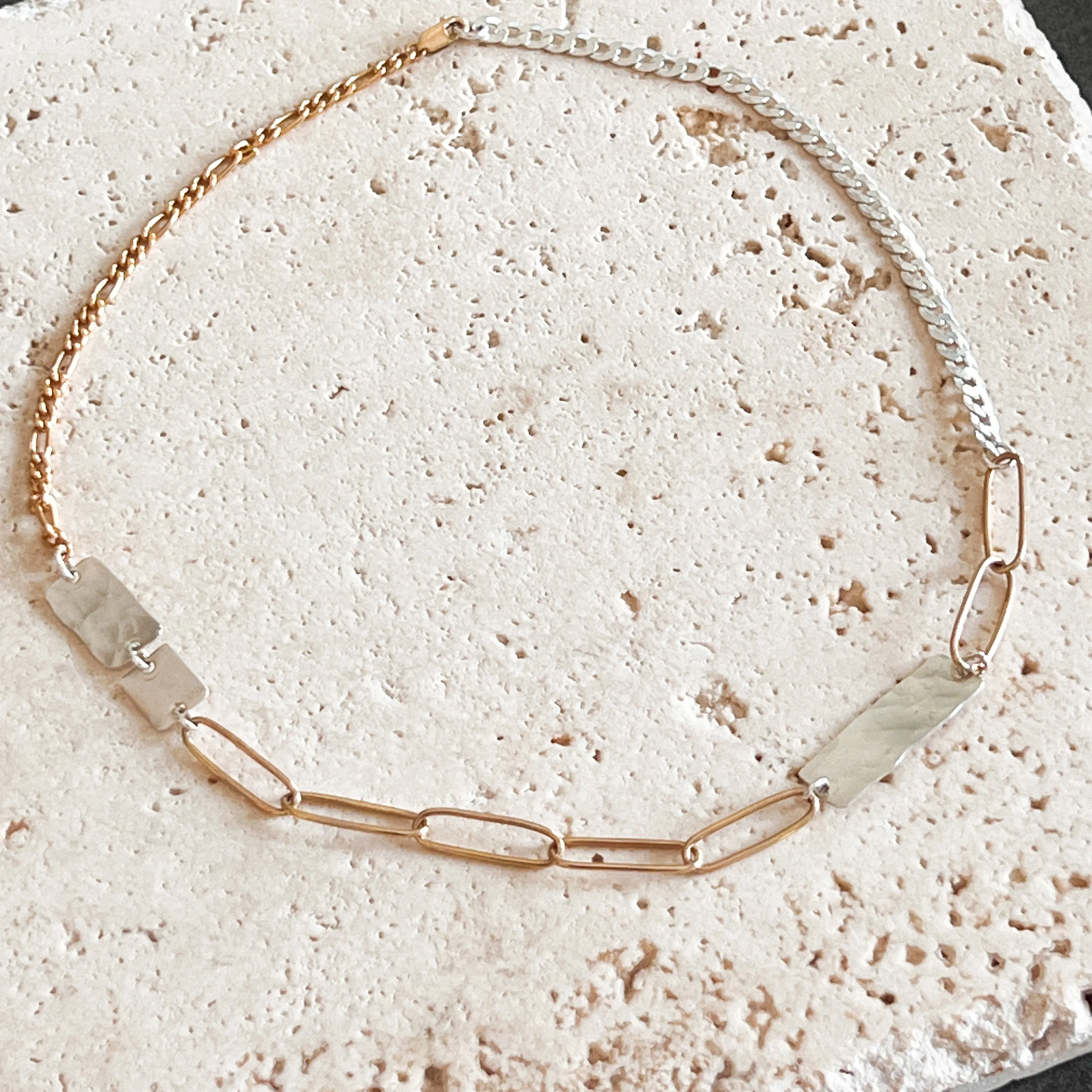 Rework Statement Chain Necklace