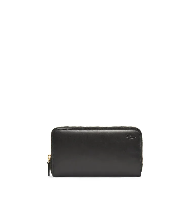 R.M. Williams Singleton Zip Wallet - Black