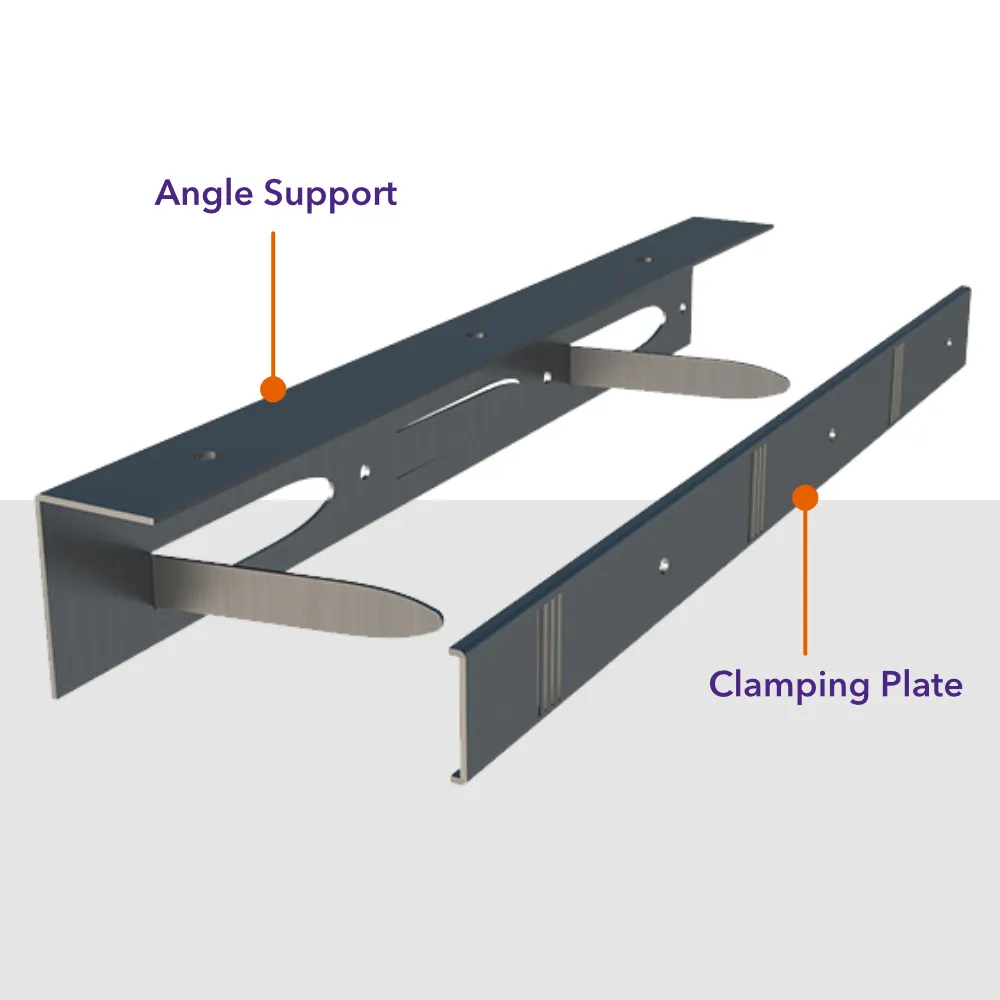 ROCKWOOL® Fire Barrier EN Clamping Plate - 1m