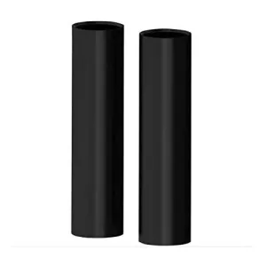 Roland Sands Design Upper Fork Cover Smoothie Compatible for Harley-Davidson Dyna Wide Glide 2010-2017 - Gloss Black