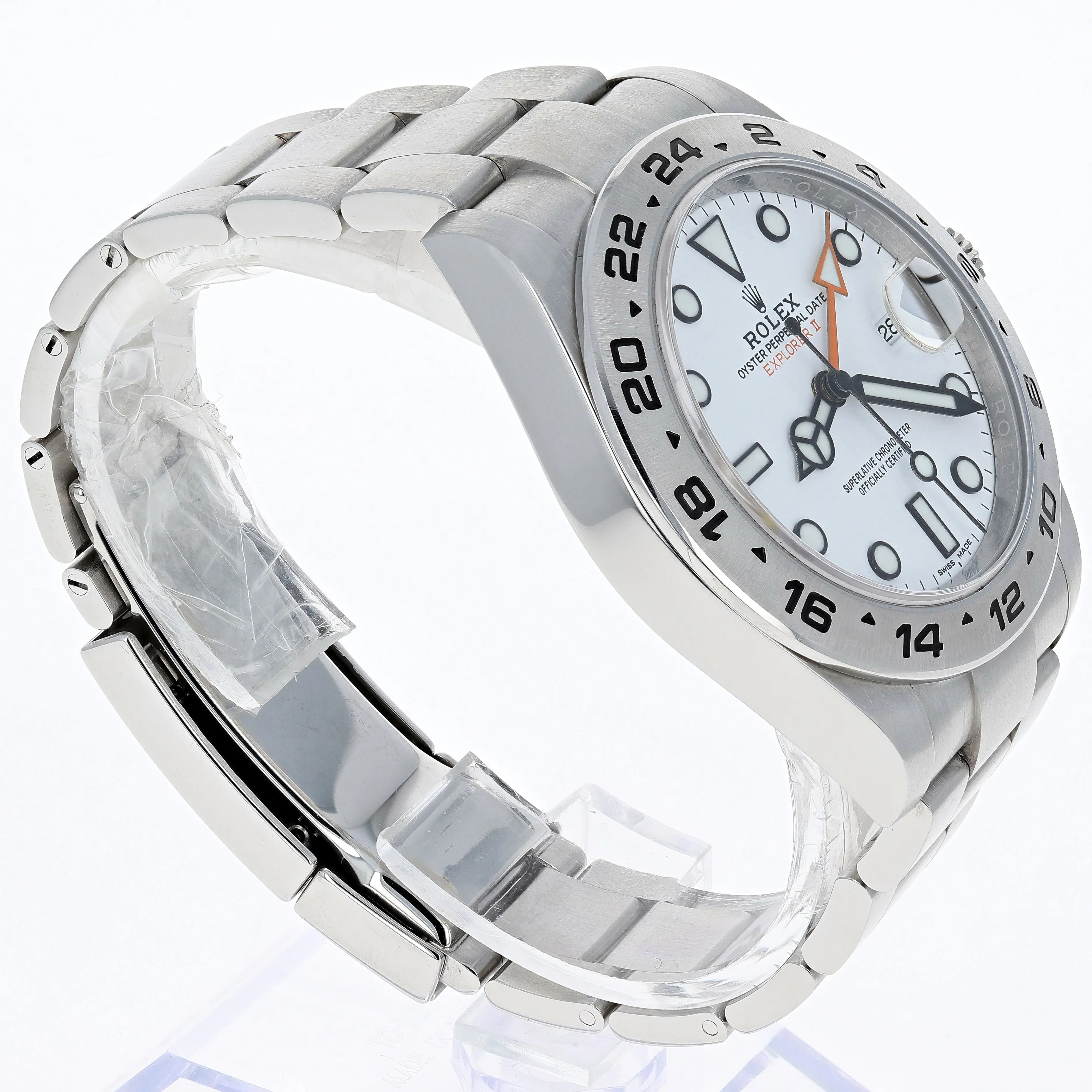 Rolex Explorer II 216570 Box & Papers 2017 White Polar Steel 42 mm