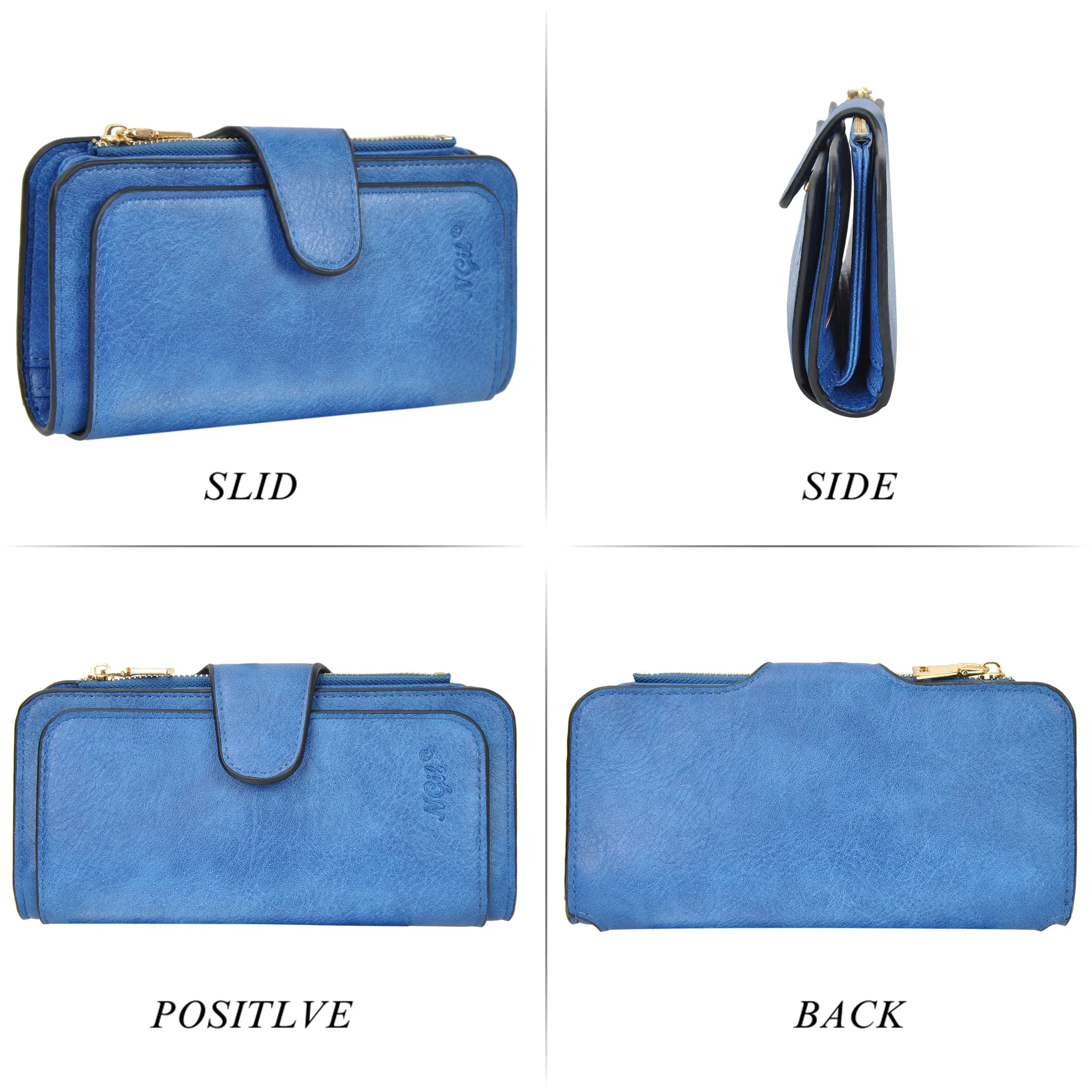 Royal Blue NGIL Trifold Wallet