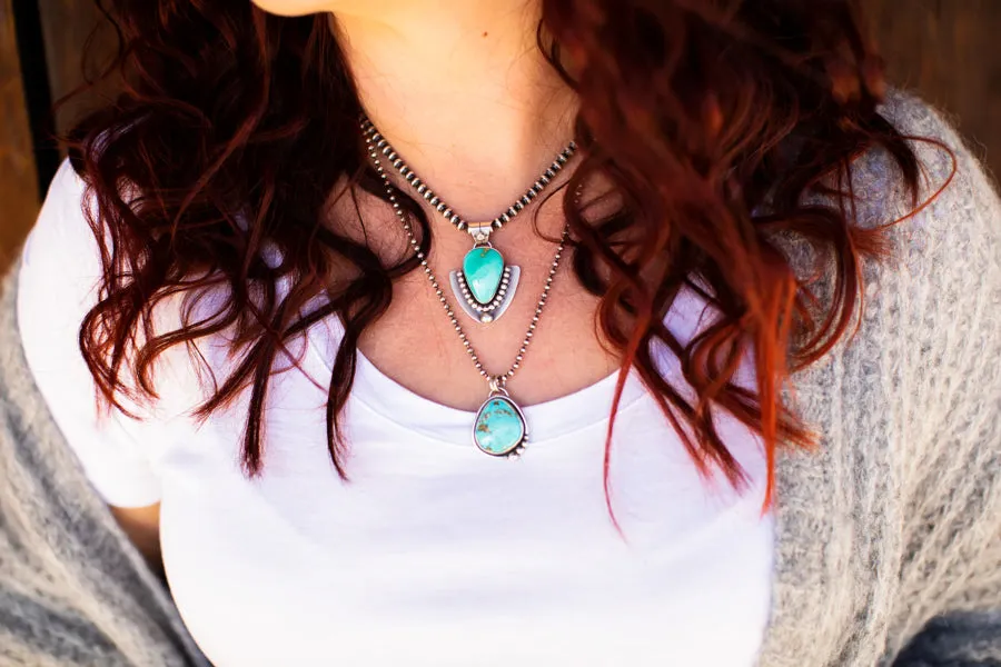 Royston Turquoise Statement Necklace #2