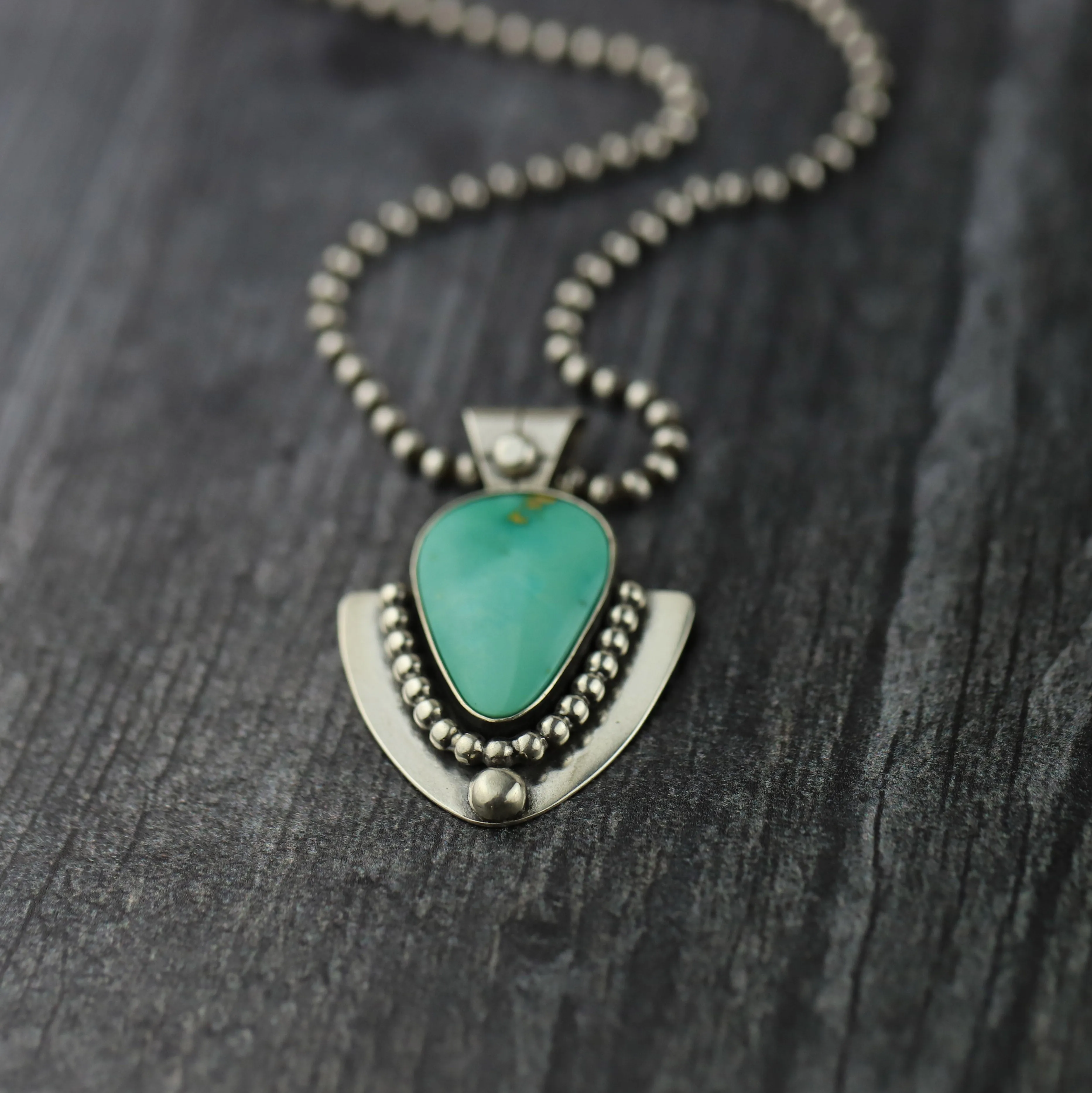 Royston Turquoise Statement Necklace #2