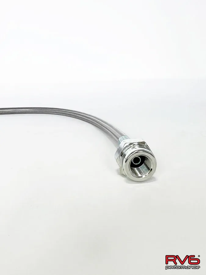 RV6 Braided Stainless Clutch Line for 16  Civic (1.5T)