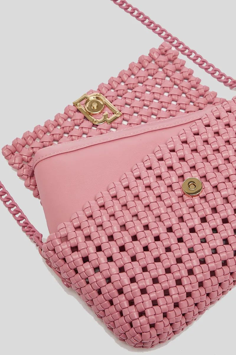 S Crossbody - Dark Rose