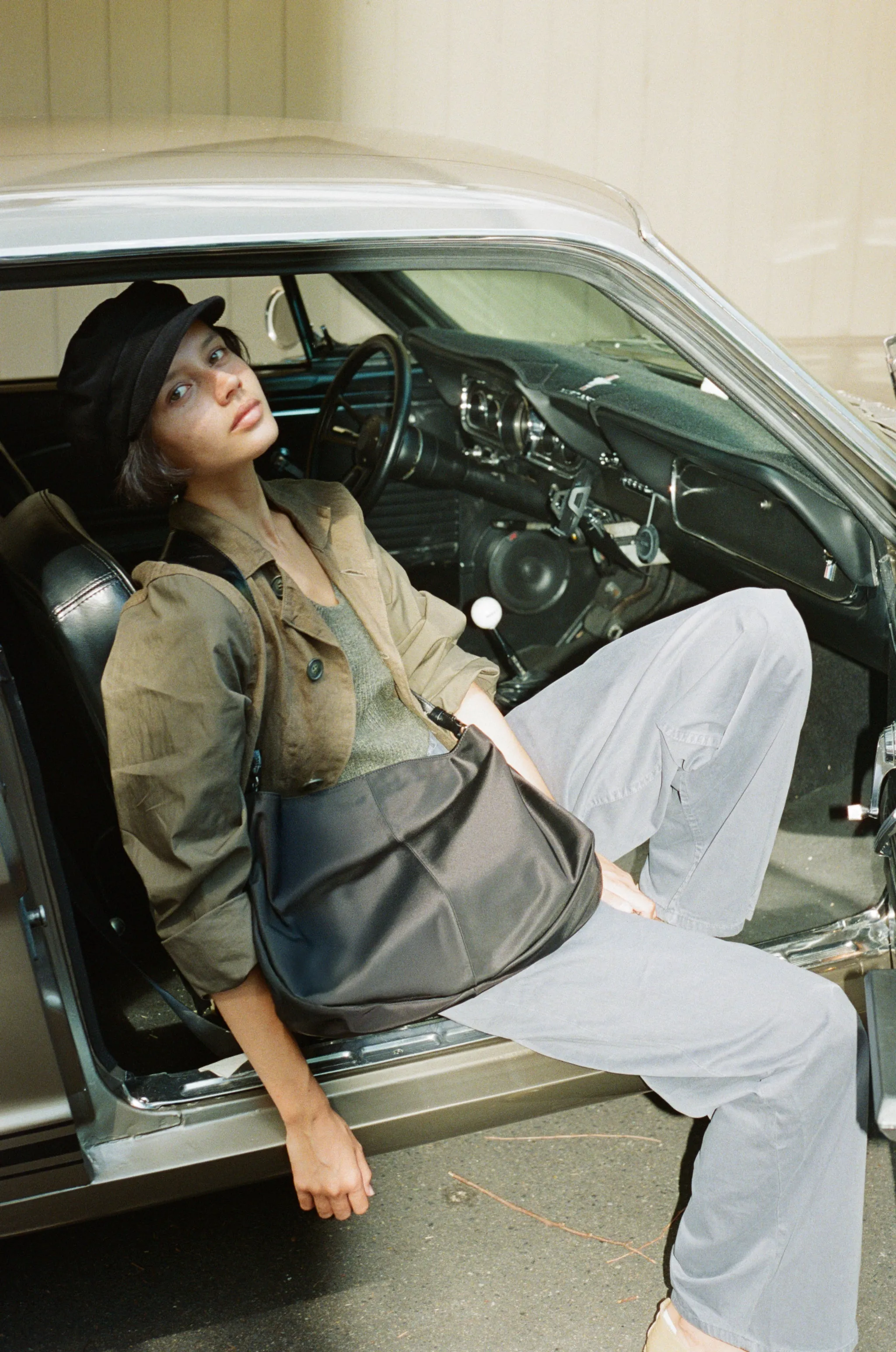 SAC NACELLE TOILE BLACK