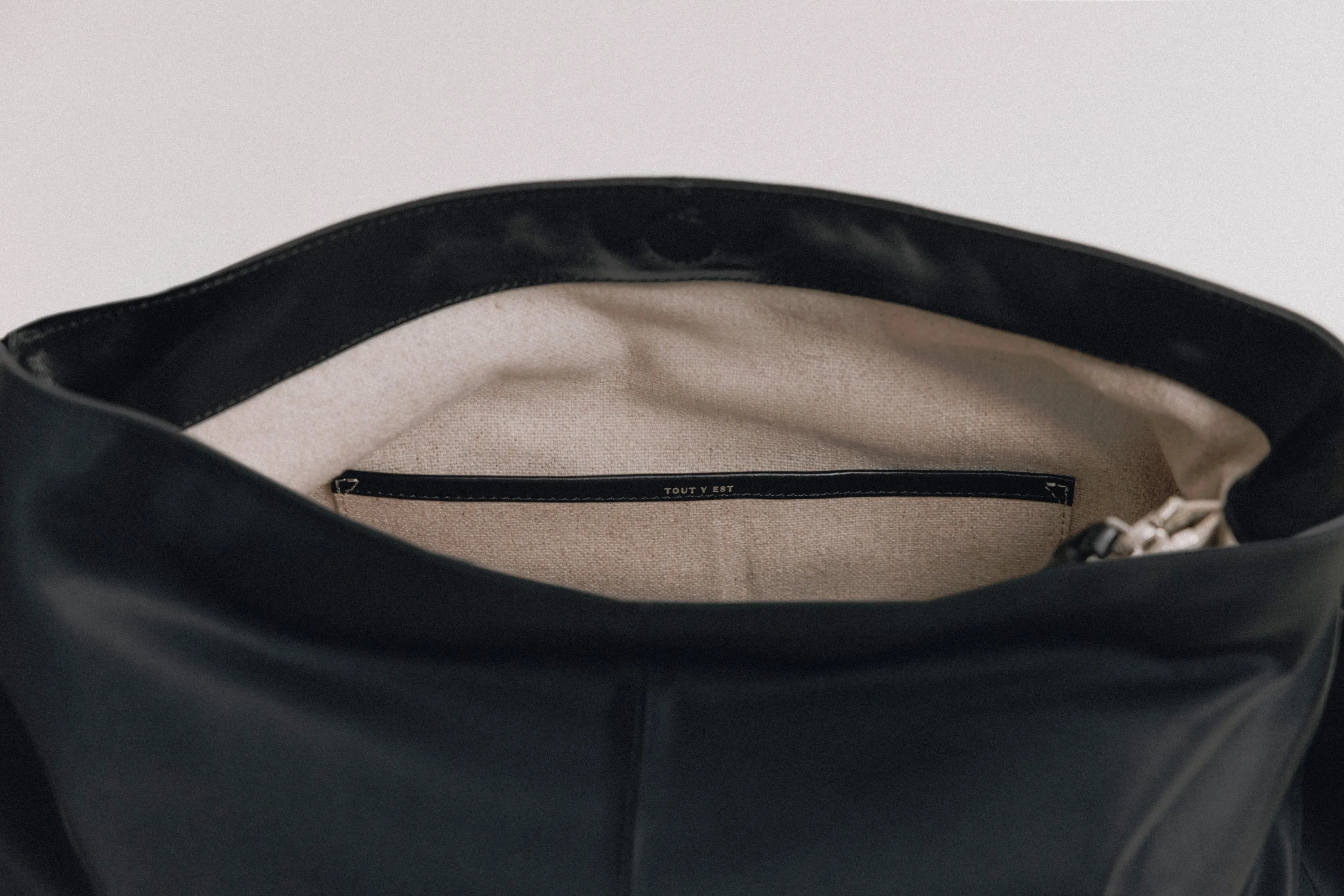 SAC NACELLE TOILE BLACK