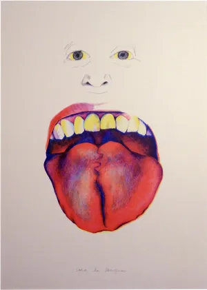 Saca la Lengua from the Peace Portfolio I by Marisol Escobar