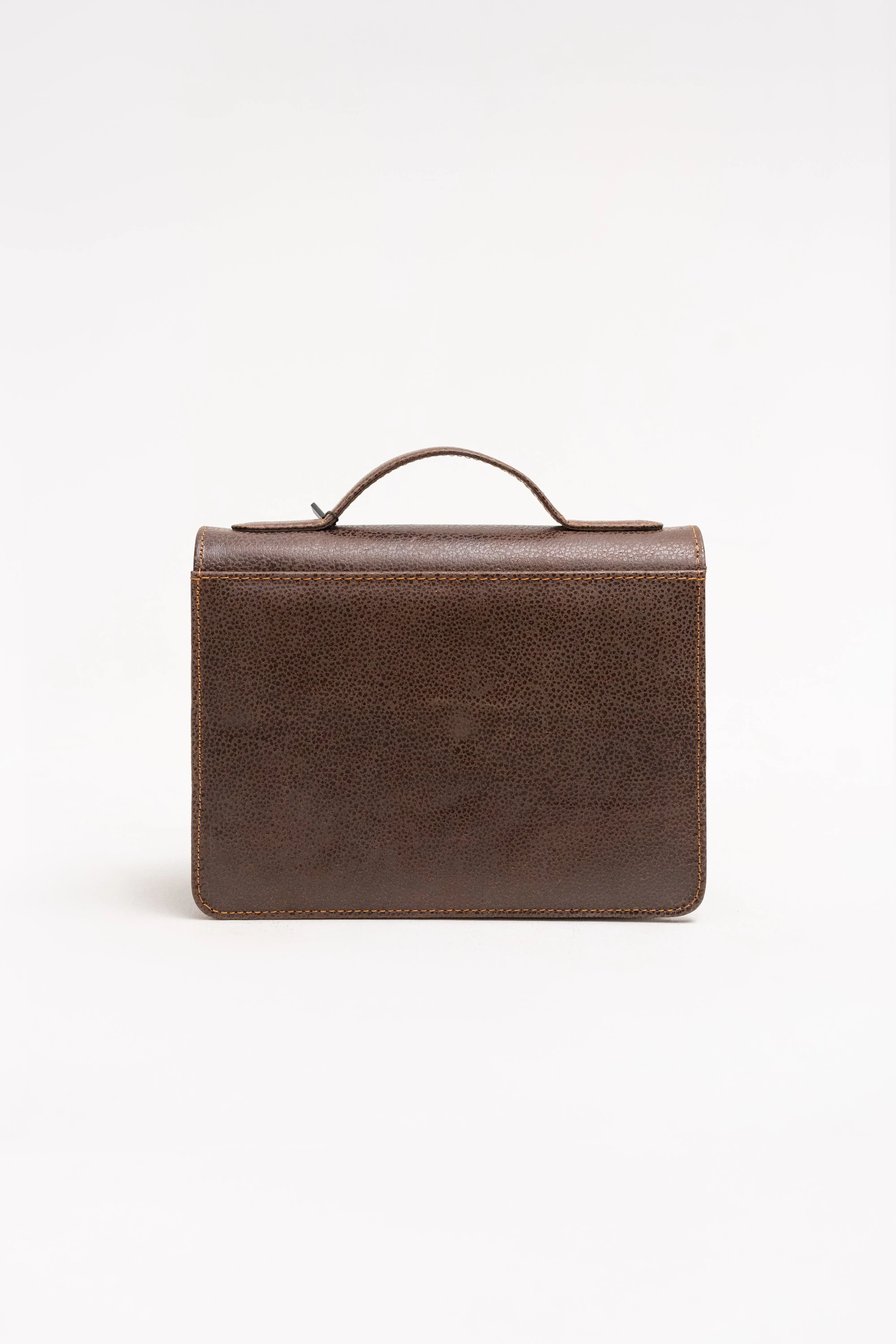 “SADDLE SERENADE” LEATHER BRIEFCASE