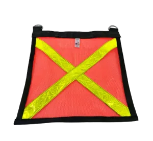 Safety Flag Reflective X- Reinforced Edge