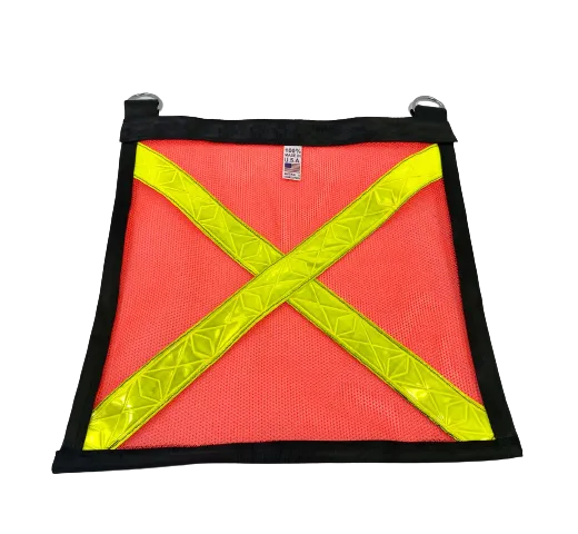 Safety Flag Reflective X- Reinforced Edge