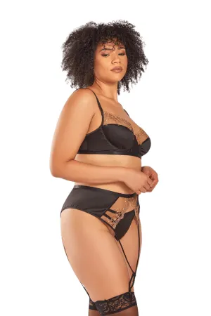 Salma 3 Piece Set - Black