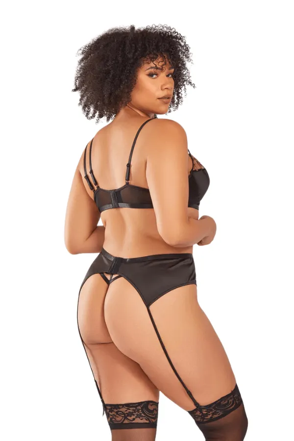 Salma 3 Piece Set - Black