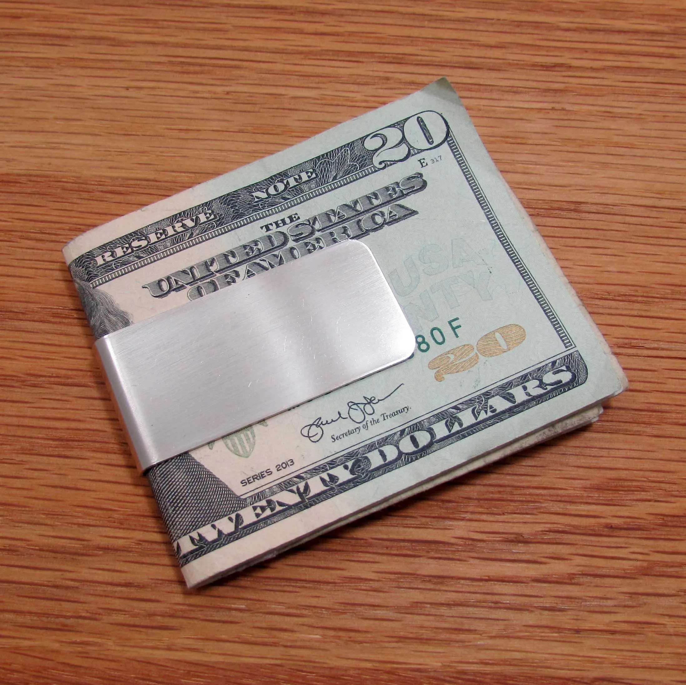 Satin Finish Money Clips